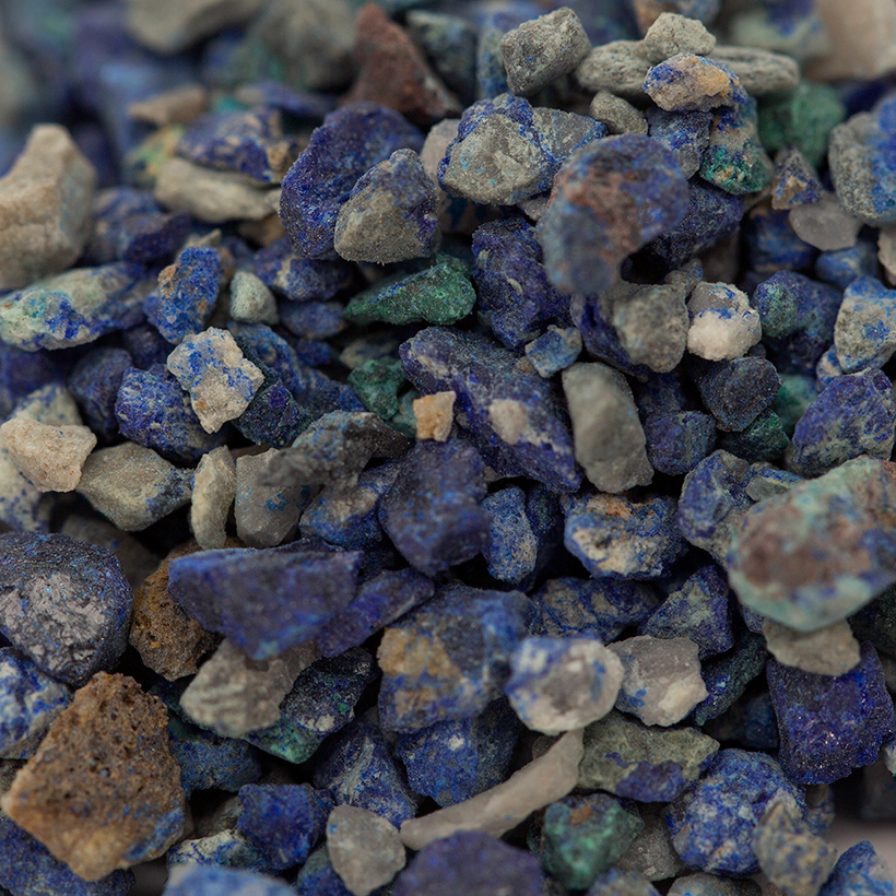 Crushed Azurite