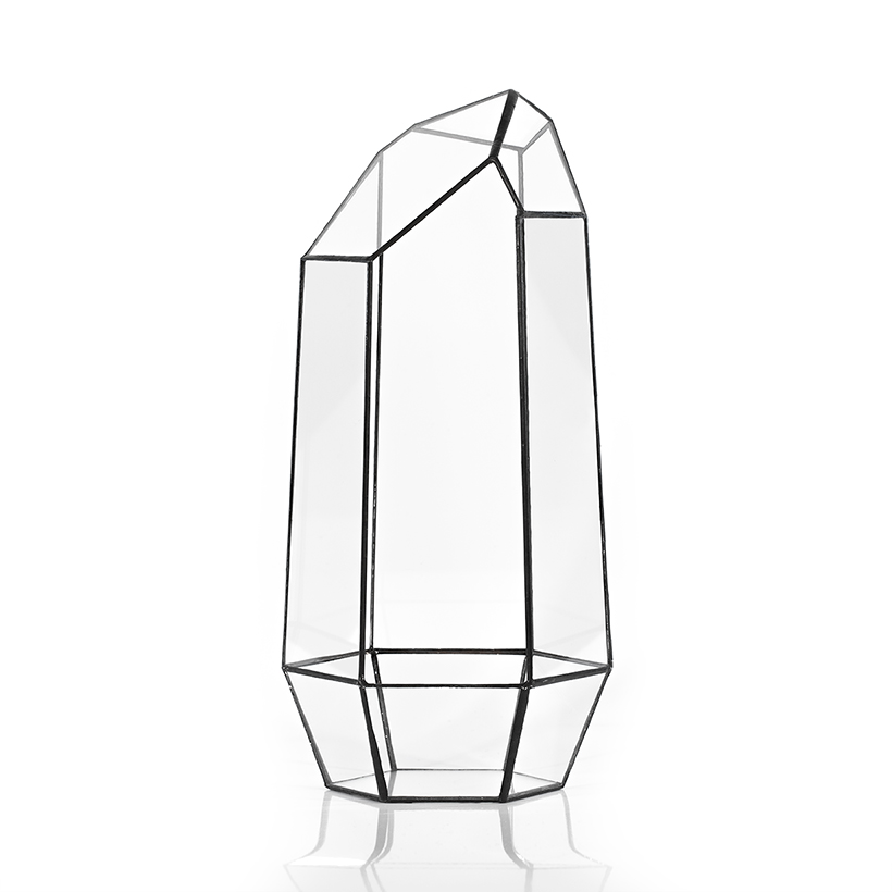 Crystal Point Terrarium III (Black)