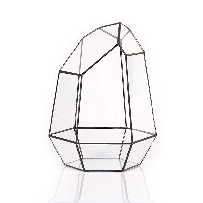 Crystal Point Terrarium IV (Black)