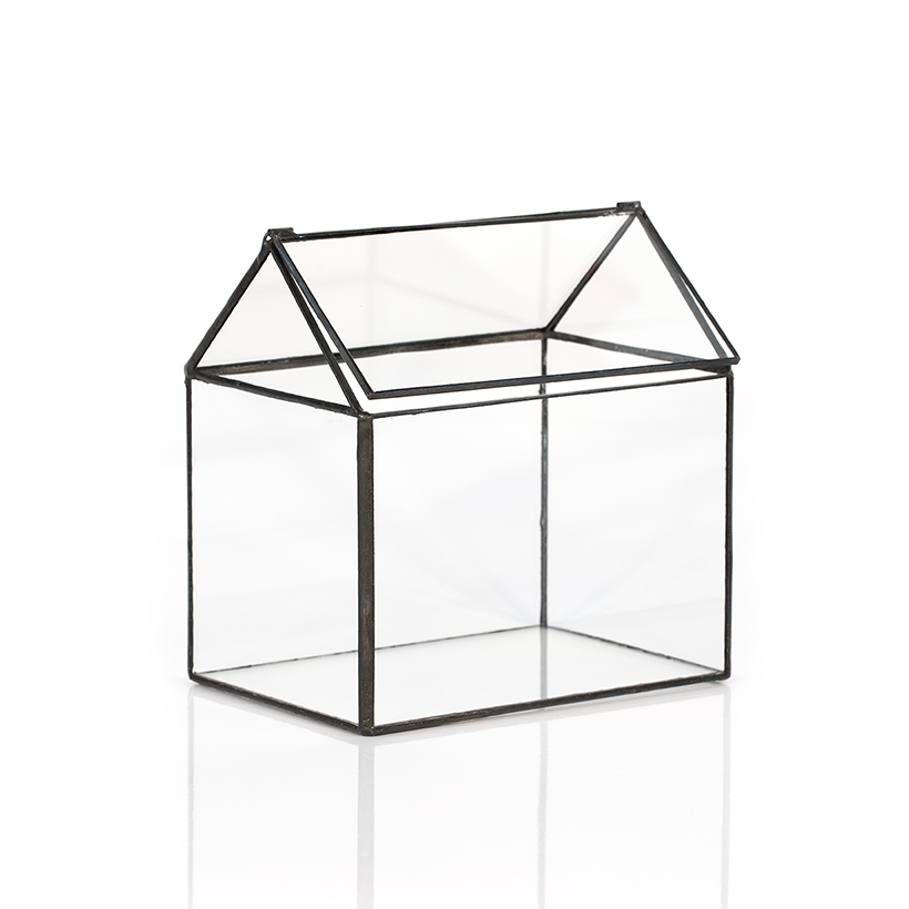 Soldered House Terrarium (Black)