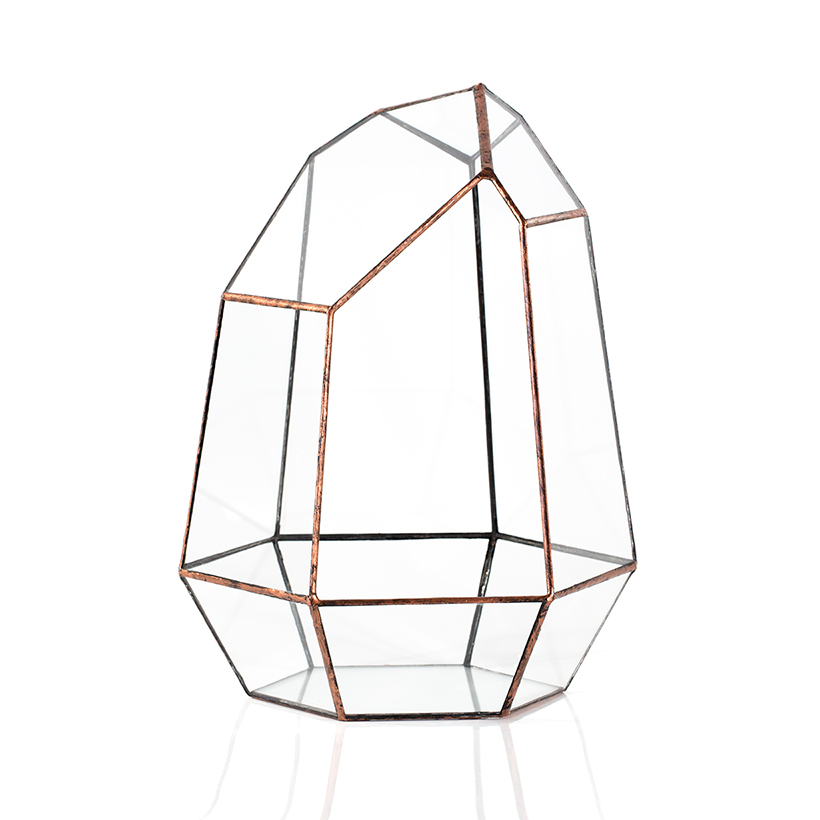 Crystal Point Terrarium IV (Copper)