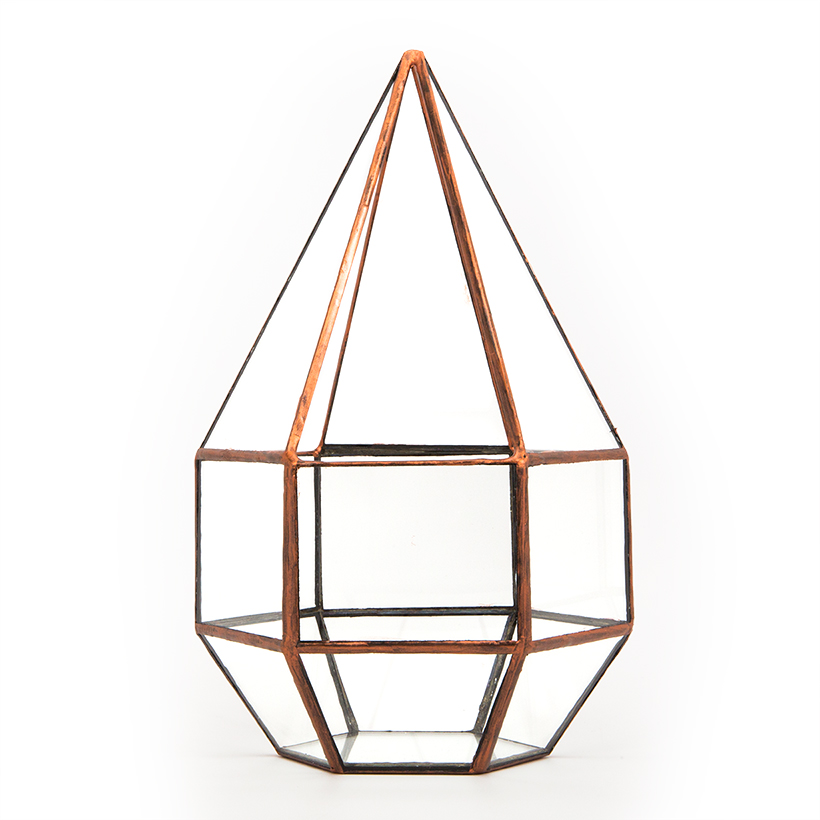 Crystal Drop Terrarium (Copper)