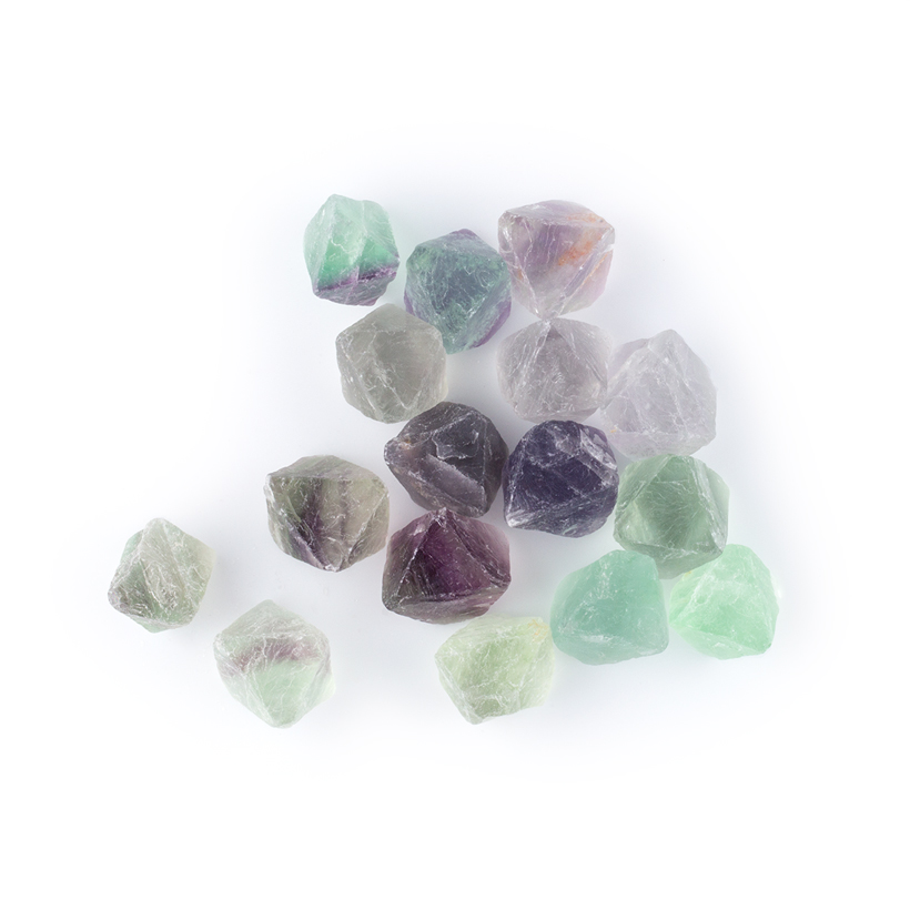 Fluorite Octahedrons Medium