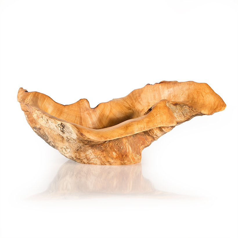 Wooden Burl Bowl