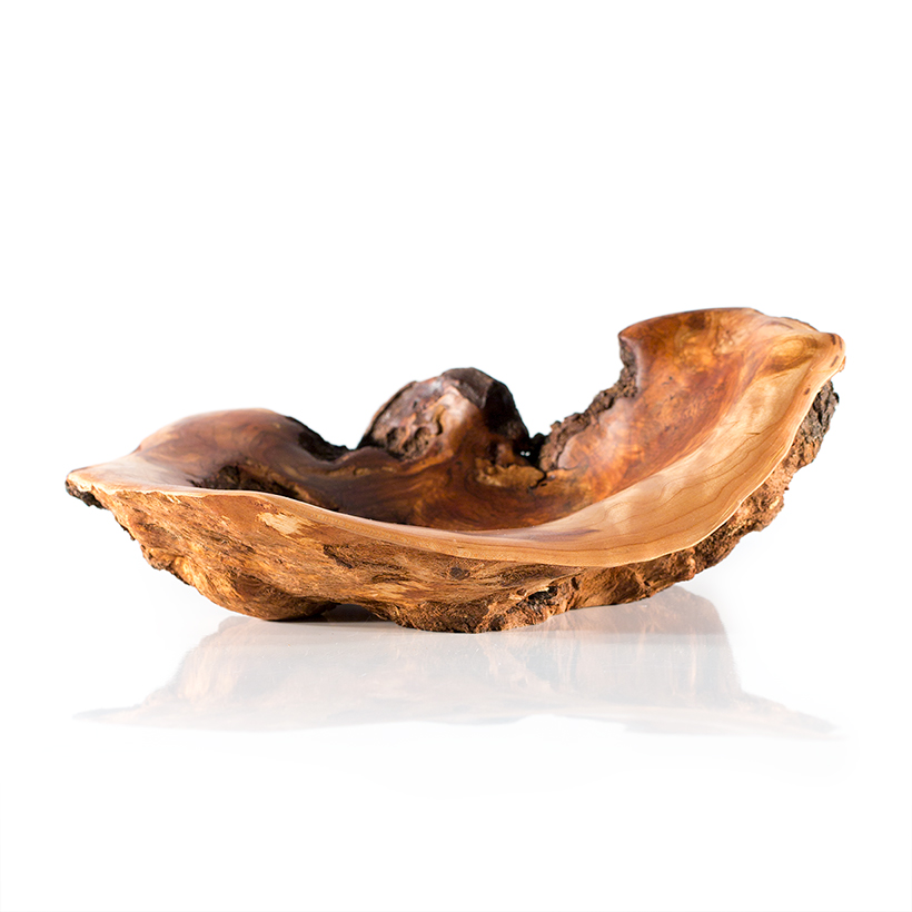 Wooden Burl Bowl