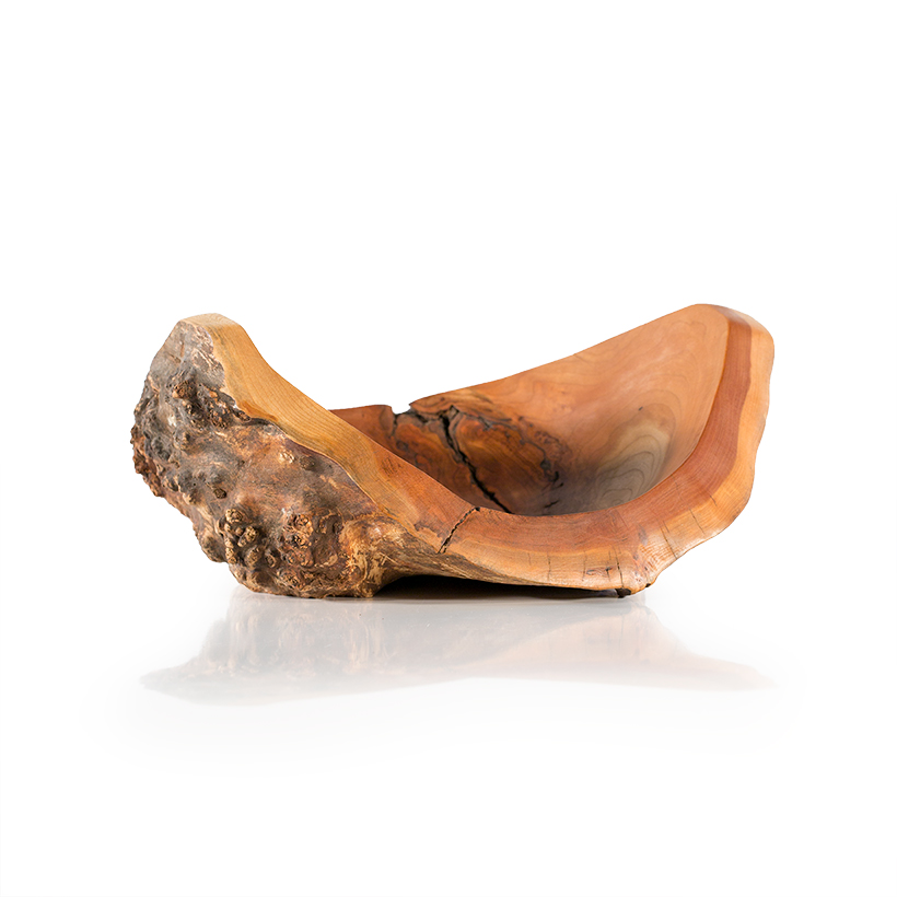 Wooden Burl Bowl