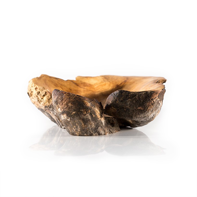 Wooden Burl Bowl