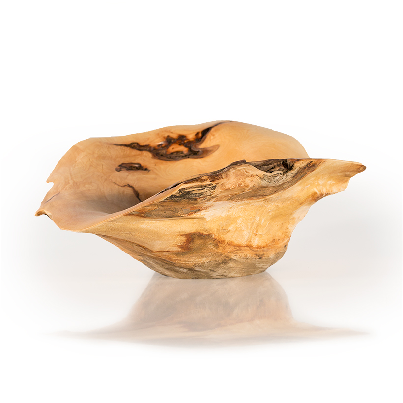 Wooden Burl Bowl