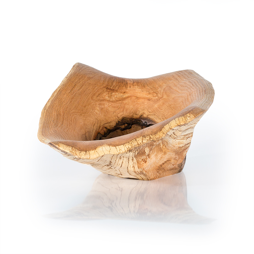 Wooden Burl Bowl