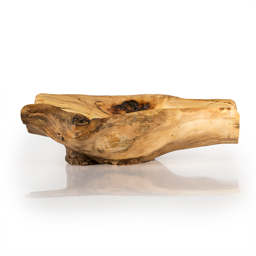 Wooden Burl Bowl