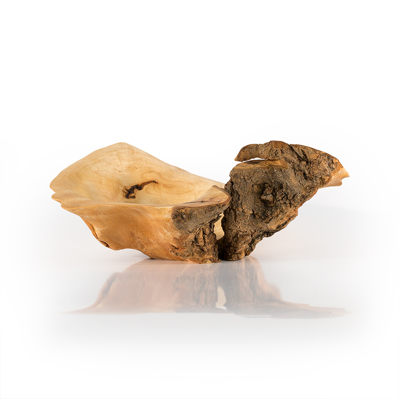 Wooden Burl Bowl