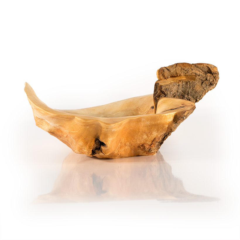 Wooden Burl Bowl