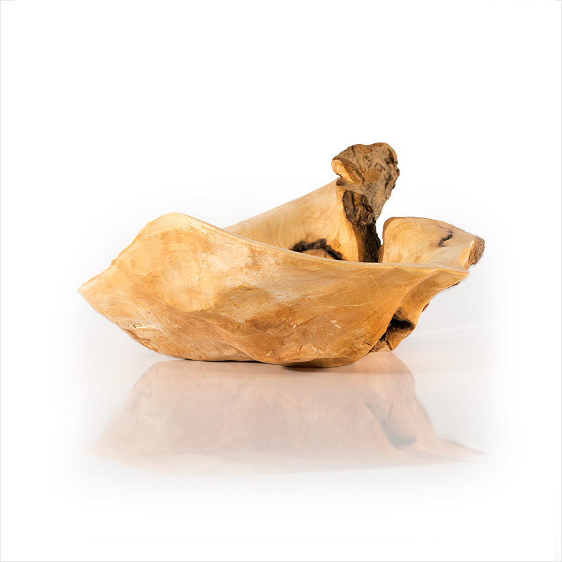 Wooden Burl Bowl