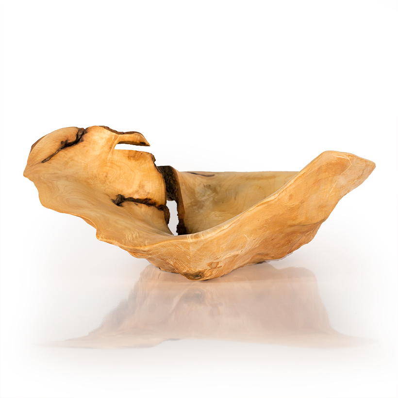 Wooden Burl Bowl